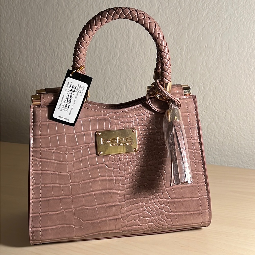 bebe | Natalie Croco Shopper Crossbody